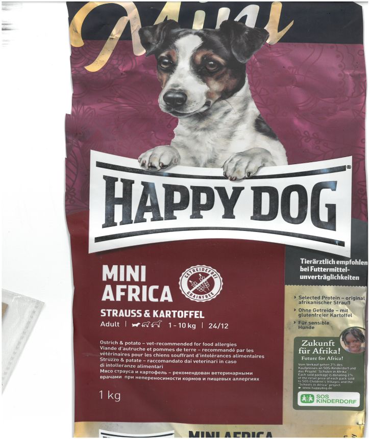 Bild von Happy Dog mini afrika